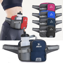 서우리몰2 등산 허리 가방 물통 물병 힙색 힙쌕 운동 스포츠 자전거 인라인 스포츠 러닝 복대 여행용 전대, 힙색A-핑크