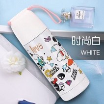 스포츠 보온병 물병 Thermo 머그잔 스테인레스 스틸 cartoon 고양이 짚 절연 컵 Thermoses Tthermal 병으로 수신 거부, HA192-500ML-2