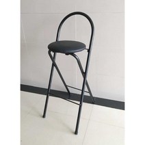 영화 감독 의자 오픈런 콘서트 손님용 모던 간이 체어, 화이트 우드 라운드 (앉은 높이 70CM)