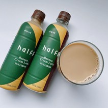 빙그레 하프커피 바나나크림라떼 페트음료 410ml, 29개