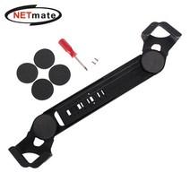 강원전자 넷메이트 NM-SLT02 10~13 태블릿PC/노트북 도난방지 브라켓(블랙), 다우리쿠팡 본상품선택