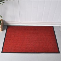 개인사무실 인테리어 쉬운청소 신발털이 현관매트 사무실현관매트 업소현관매트, 레드