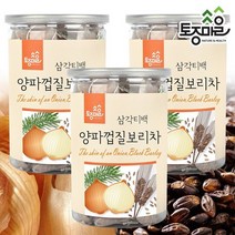 [토종마을]프리미엄 국산 양파껍질보리차 30티백[싱싱캔] X 3통, 없음, 상세설명 참조