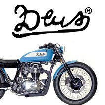 오토바이 데칼 스티커 데우스 DEUS 1, S, 홀로그램, 1개