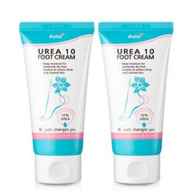 1+1 넬라 우레아 풋크림 /발각질제거 굳은살제거, 100mg, 2개