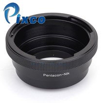 Pixco 렌즈 어댑터 슈트 Pentacon 6 Kiev 60 to 니콘호환 카메라 D7200 D810A D5500 D750 D4S D3300 Df, 한개옵션0
