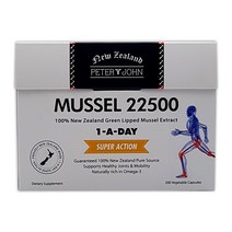 피터 앤 존 뉴질랜드 초록입홍합 22500mg 200정 Peter and John mussel 22500 200C