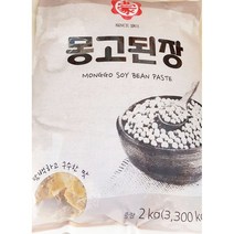 적된장 몽고 2kg x8개 식자재 전문 업소용 식당 업소, 1, 본상품선택