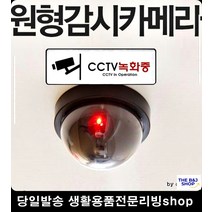 방범카메라 점포용카메라 방범 도어경보지모형CCTV CCTV녹화중카메라 cctv녹화중, 창문잠금장치(화이트)