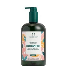 더바디샵 대용량 핑크 그레이프후룻 바디워시, 750ml, 5개