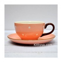 이자와 슈슈 컵 ＆ 소서 (핑크)