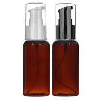 고급에센스용기 20ml 30ml 50ml 60ml 75ml 80ml 100ml 화장품공병, 60ml갈색용기, 검정캡