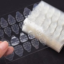 3T 네일 글루 양면 테이프 실리콘, 5개입