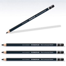스테들러 마스 루모그라프 블랙 아티스트 연필 100B/100B-FN/12자루, 4B