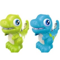 [아주문구] 보글보글다이노 수동자동 전환 버블건 비누방울, 블루