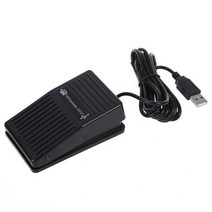 USB 풋 스위치 키보드 페달 HID PC 컴퓨터 USB 액션 스위치 제어 사전 프로그램 키 기능 마우스 PC 게임
