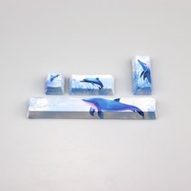 기계식 키보드 pbt 5면 염료 서브 베드 키 캡 스페이스 바 6.25u esc 키, 베이지