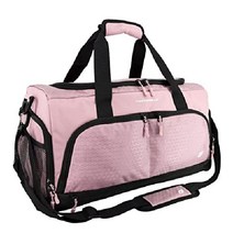 Ultimate Gym Bag 2.0 방수 파우치를 포함한 10개의 최적의 수납 공간이 있는 내구성 크라우드소싱 디자인 더플백(블랙 미디엄(20))