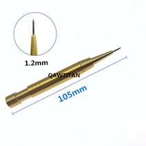 FUE-모발 트리트먼트 모낭 임플란트 펜 모발 이식 심기 헤어 도구, AE) 1.2mm, 06 1.2mm