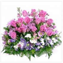 장미20송이혼합꽃바구니5 축하 생일 어버이날 프로포즈, 선택안함