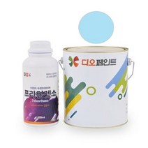 디오페인트 욕실용 타일페인트 1L_화장실타일 주방타일용세트( 리노타일 1리터+프라임젯소 250ml), 클래식18(베이비 블루)