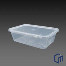 신형 사각용기 YQ386 1box / 300개