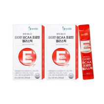 인디닥터 타이탄 BCAA 프로틴 젤리스틱 단백질 보충제 콜라겐 함유 운동간식 2박스