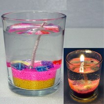 과학열차 젤리양초만들기 (색모래)(5인용)