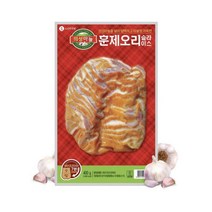 롯데 의성마늘 훈제오리슬라이스 400g, 400g*2