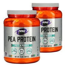 나우푸드 스포츠 PEA 프로틴 순수무맛 907G 12oz 2개