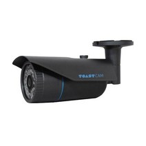 (토스트캠 2 in 1 CCTV 적외선 뷸렛형 TC-2IBA-54K (200만화소 (고정렌즈-6mm/LED54개 (블랙 블랙/적외선/고정렌즈/뷸렛형/토스트캠/만화소, 단일 모델명/품번