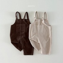 보니토 골덴 멜빵팬츠