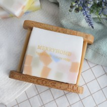 메리홈 마시멜로진주 천연비누 피부오돌토돌 좁쌀 여드름 흉터 110g, 1개