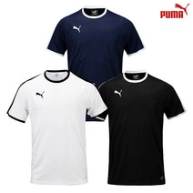 푸마(PUMA) 리가 저지 트레이닝 반팔 티셔츠 남여공용 헬스 러닝 운동복 상의