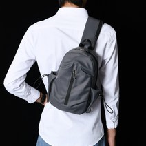 [담앤드솜 지퍼 슬링백] 미니 휴대용 작은 소형 어깨 방수 스포츠 운동 핸드폰 남자 남성 여자 여성 메신저 크로스백 바디 가방 백 쌕 아이패드 태블릿 여행용 해외 등산 자전거 물