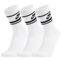 나이키 양말 에브리데이 에센셜 크루 삭스 3팩 CQ0301-103 블랙로고