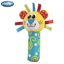 라이언 삑삑이 장난감 청각자극 소근육 육아템 아기백일선물 손주선물 자녀선물