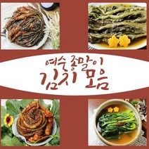 여수 돌갓김치 종말이 김치 모음, 파김치 1kg