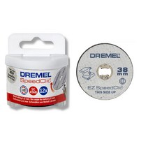 드레멜 SC456B 강화절단휠 38.1mm 금속절단용 12PCS, 단품