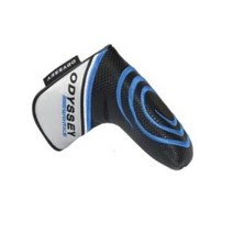 오디세이 골프채커버 골프퍼터 반원 자석 헤드커버, 4(직선형 블루), 1개