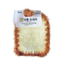 반짝 아크릴수세미 식빵 귀여운식빵수세미 손뜨개아크 _ 230116898ea, 1, 1