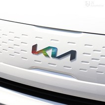 JS automotive [더뉴레이] 튜닝 엠블럼 로고 스티커 시트지 패널 셀프 랩핑 커버 인테리어 악세사리 장식용품, RGB카본