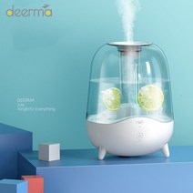 초음파 가습기 미스트 메이커 xiaomi original deerma 5l 아로마 오일, 오
