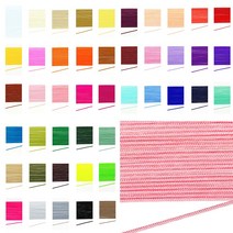 나일론 매듭실 0.8mm x 5야드 (450cm) 마크라메 매듭 줄 끈 반지 팔찌 만들기 키링 마스크스트랩 매듭 공예, 15 딥핑크