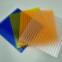 엠보타입 수입산 복층렉산 폴리카보네이트 PC판 10T 2100X1000mm (무료재단), 엠보엘로우, 2100mm X 1000mm