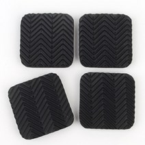 고무 미끄럼 진동 방음 소음 방지 판 받침 패드 4P