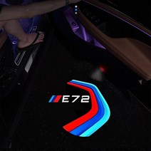 미니빔 프로젝트 프로젝터 스마트 단초점 휴대용 강의용 가정용 2pc Led 자동차 도어 라이트 레이저 환영, 04 E72