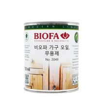 비오파 가구 오일 2049 무용제 (750ml) 원목가구 관리 목재 마감, 단품
