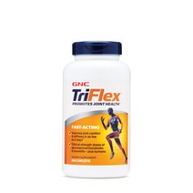 GNC 지엔씨 트리플렉스 패스트 액팅 240 캡렛 Triflex Fast-Acting 글루코사민 콘드로이친 MSM, 240캡렛, 1PACK
