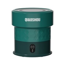 휴대용 접이식 세탁기 미니 가정용 속옷 양말 아티팩트 소형 살균 탈수기, 03 green_01